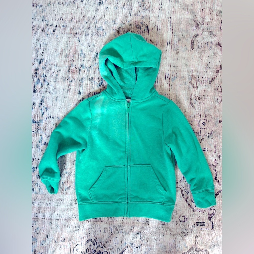 Old Navy Vibrant Green Kids Hoodie